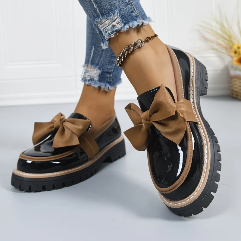 Lucente Bowknot Loafers - Image 2