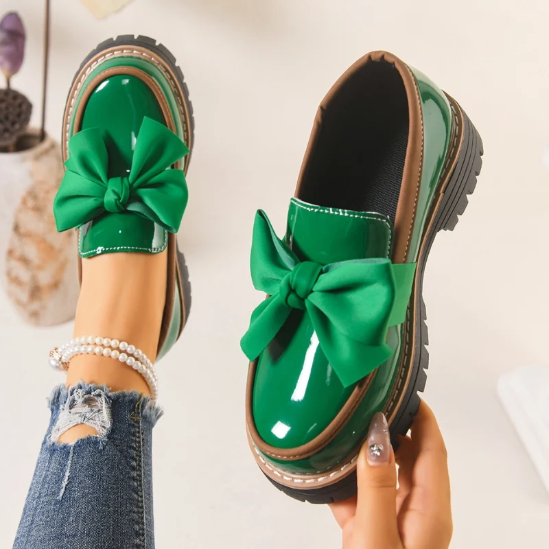 Lucente Bowknot Loafers - Image 3