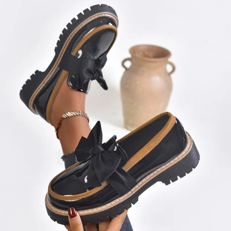 Lucente Bowknot Loafers - Image 4