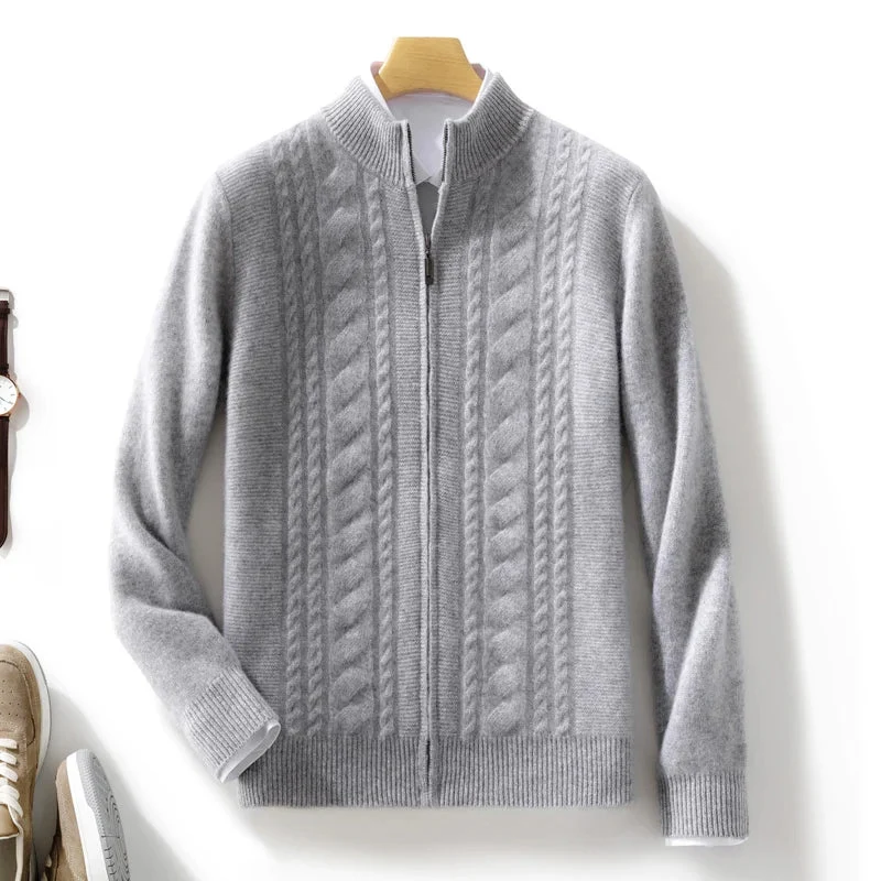 Lucian Cashmere Cardigan - Image 4
