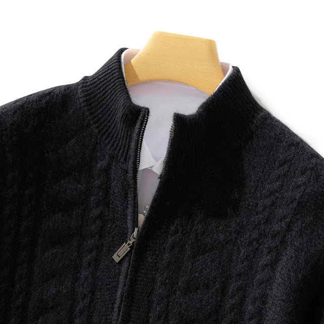 Lucian Cashmere Cardigan - Image 8