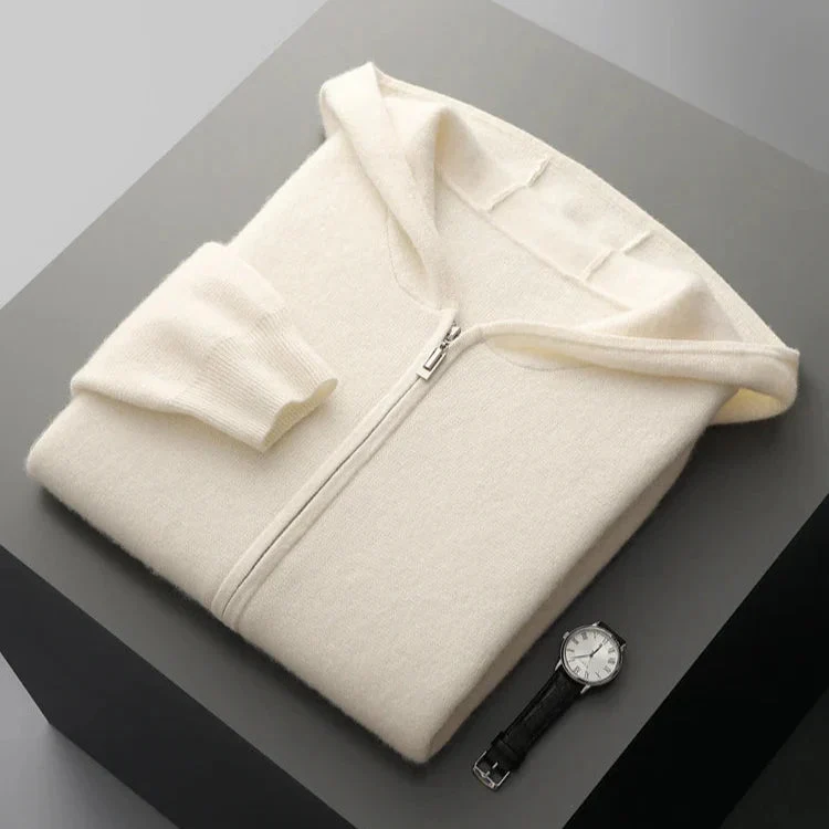 Macio Cashmere Zip Hoodie - Image 10