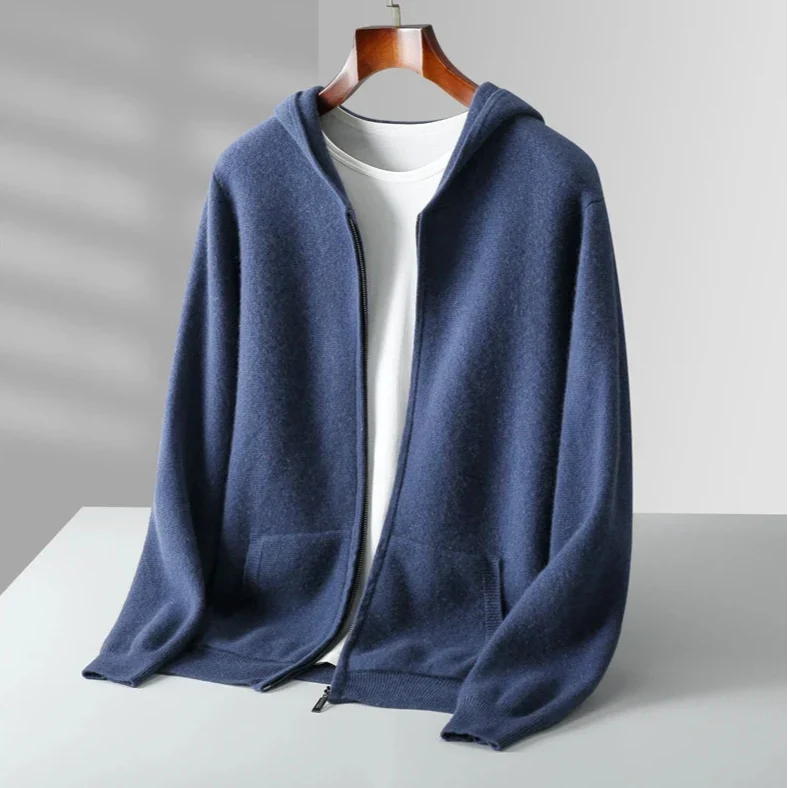 Macio Cashmere Zip Hoodie - Image 2