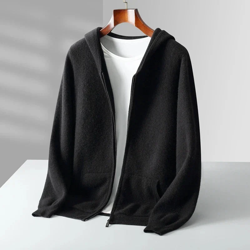 Macio Cashmere Zip Hoodie - Image 3