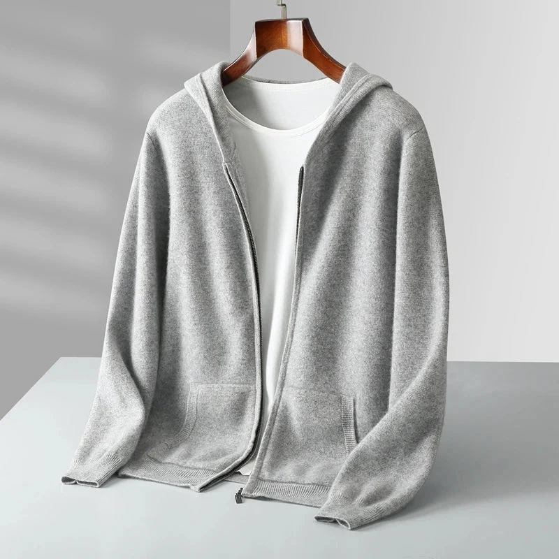 Macio Cashmere Zip Hoodie - Image 4