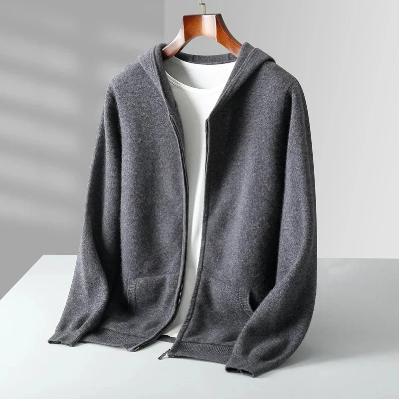 Macio Cashmere Zip Hoodie - Image 5