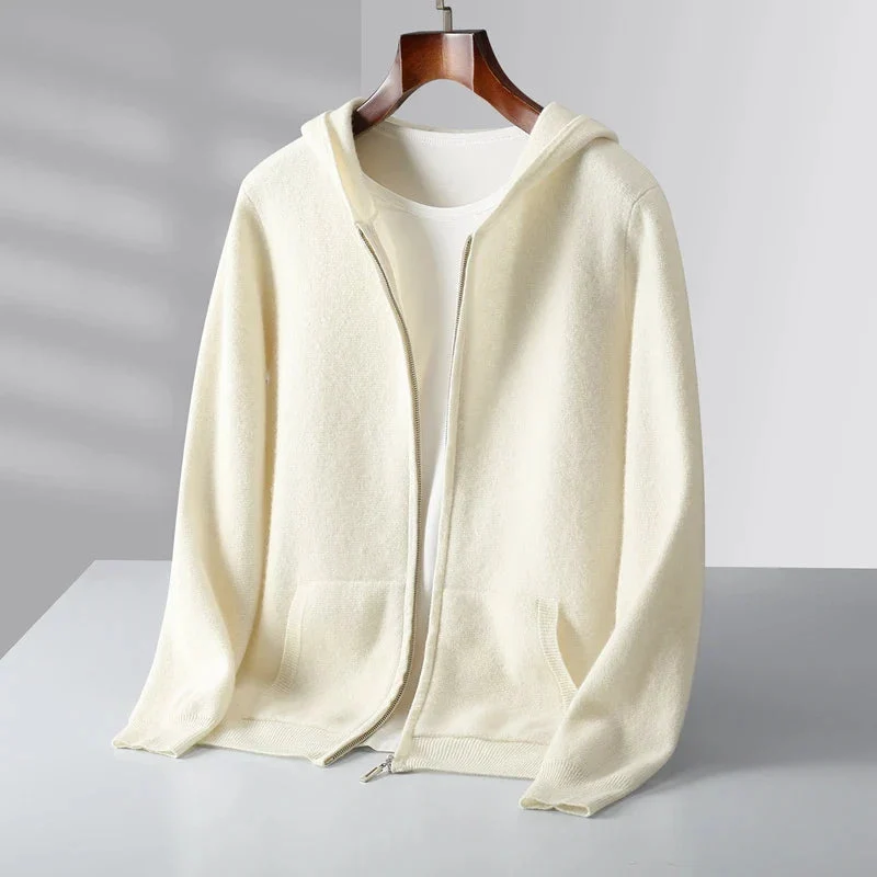 Macio Cashmere Zip Hoodie - Image 6