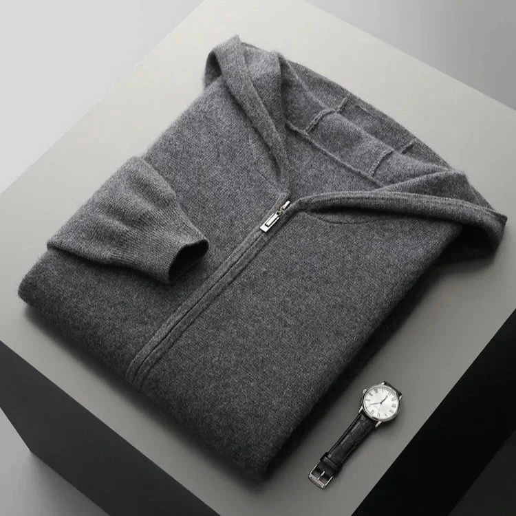 Macio Cashmere Zip Hoodie - Image 8