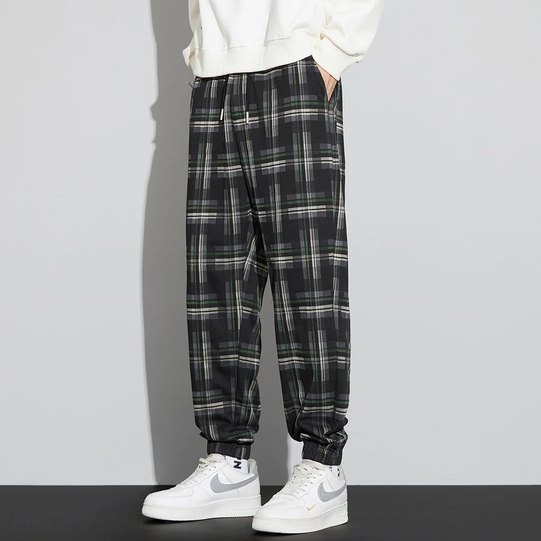 Maddox Check Joggers - Image 3