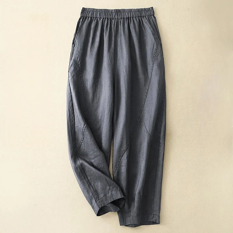 Madina Linen Pants - Image 3