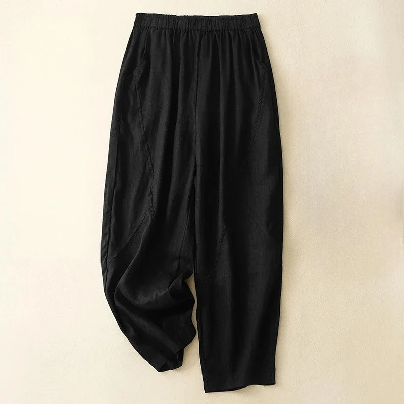 Madina Linen Pants - Image 4