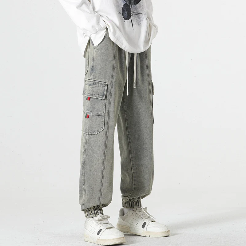 Malcolm Ryder Denim Joggers - Image 11