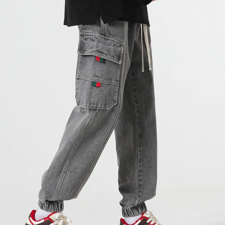 Malcolm Ryder Denim Joggers - Image 4
