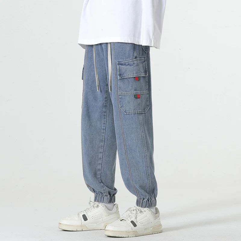 Malcolm Ryder Denim Joggers - Image 7