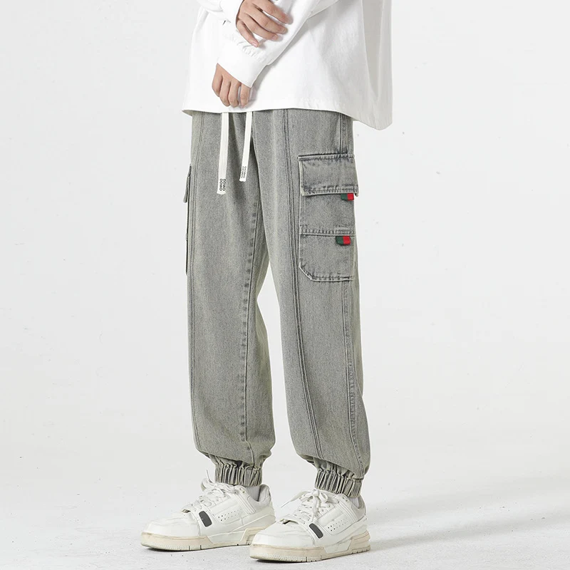 Malcolm Ryder Denim Joggers - Image 9