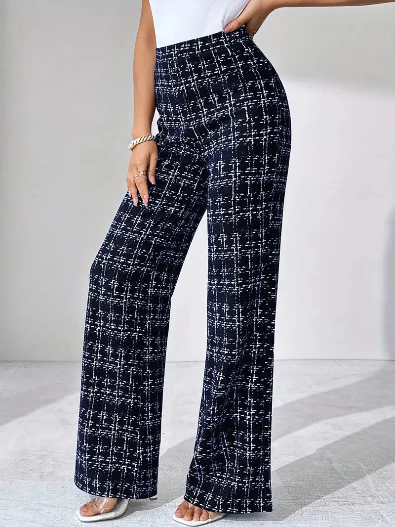 Maribel Plaid Flare Pant - Image 11