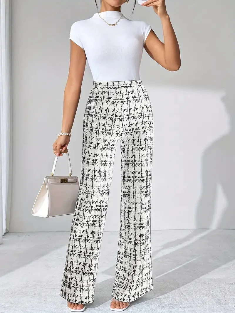 Maribel Plaid Flare Pant - Image 13
