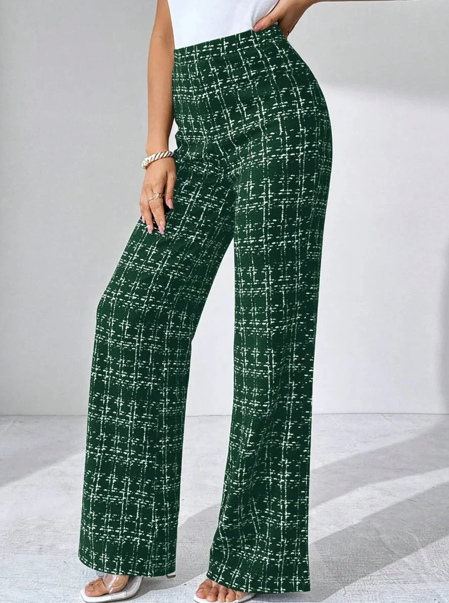 Maribel Plaid Flare Pant - Image 15
