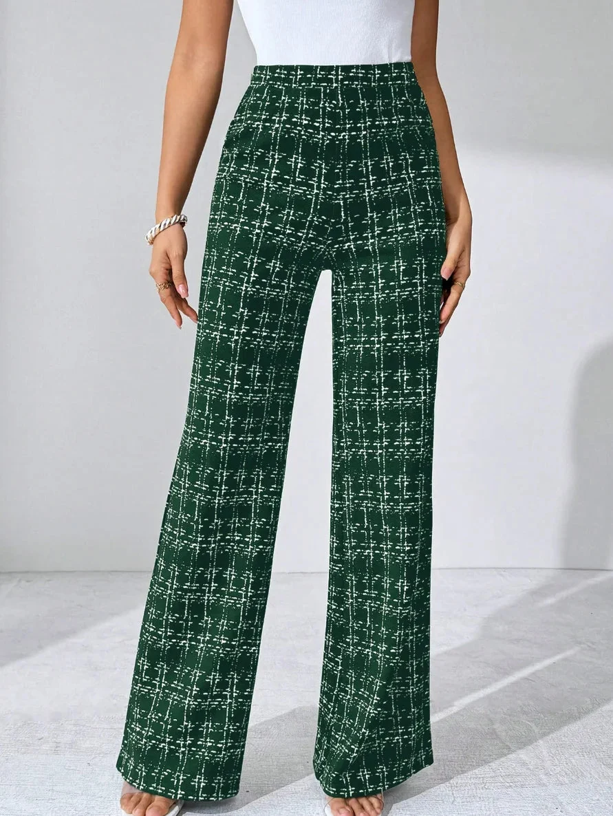 Maribel Plaid Flare Pant - Image 16