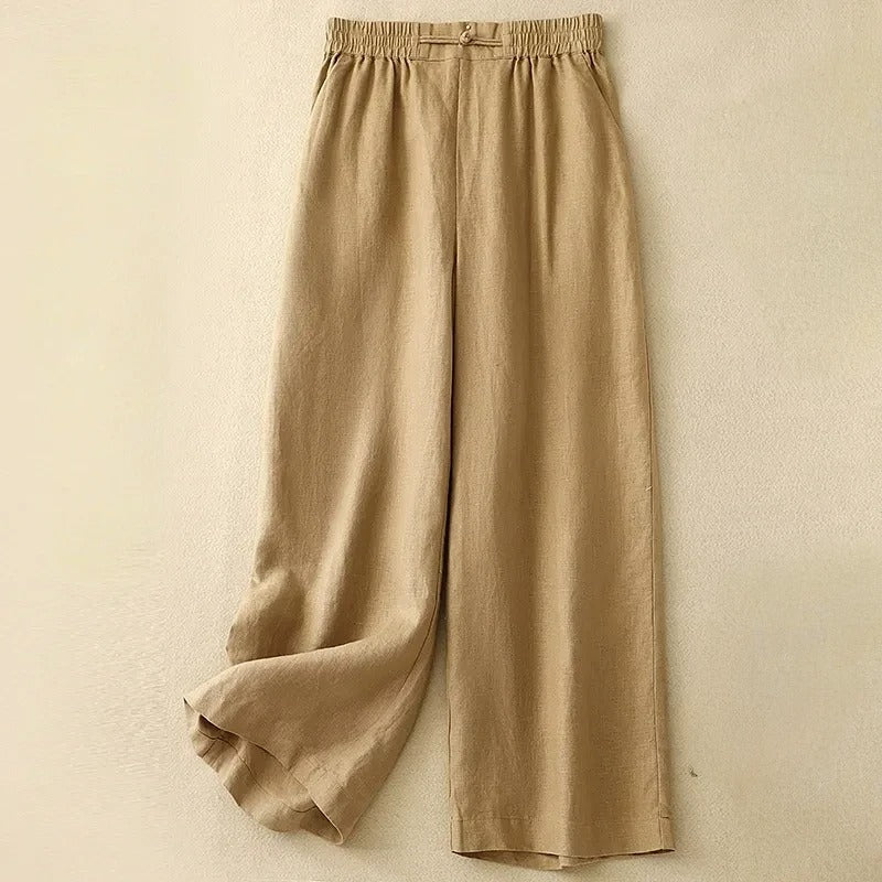 Marina Breeze Linen Pants - Image 2