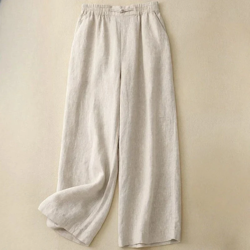 Marina Breeze Linen Pants - Image 3