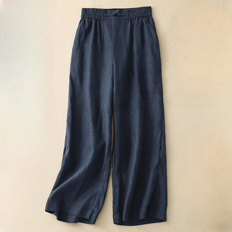 Marina Breeze Linen Pants - Image 4