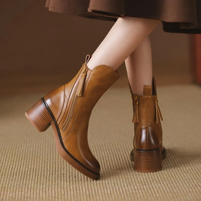 Marina Zip-Ankle Boot - Image 4
