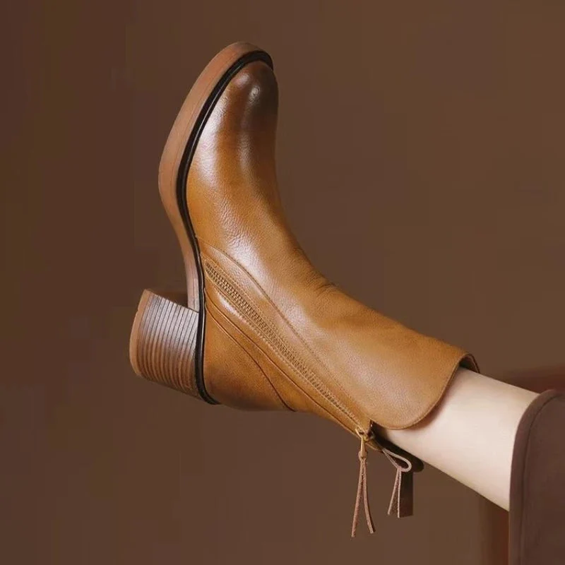 Marina Zip-Ankle Boot - Image 5