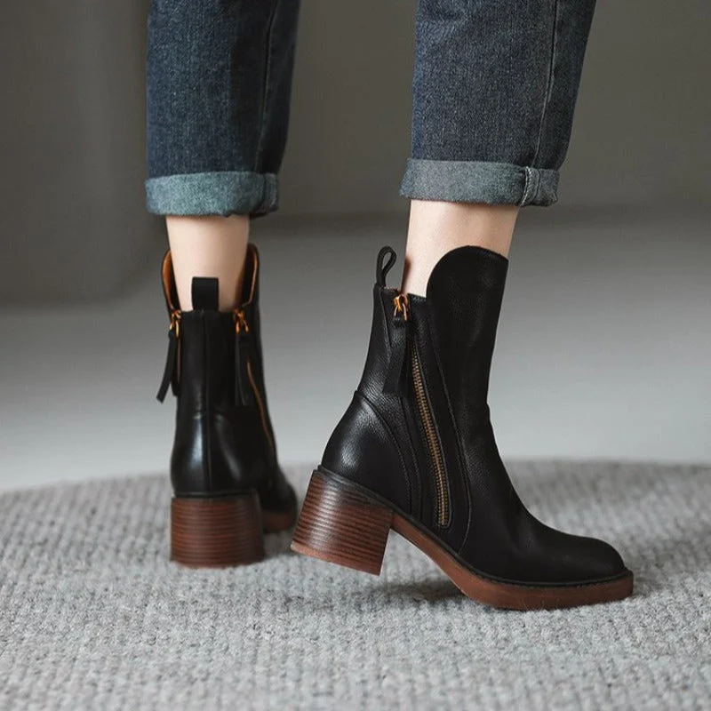 Marina Zip-Ankle Boot - Image 8