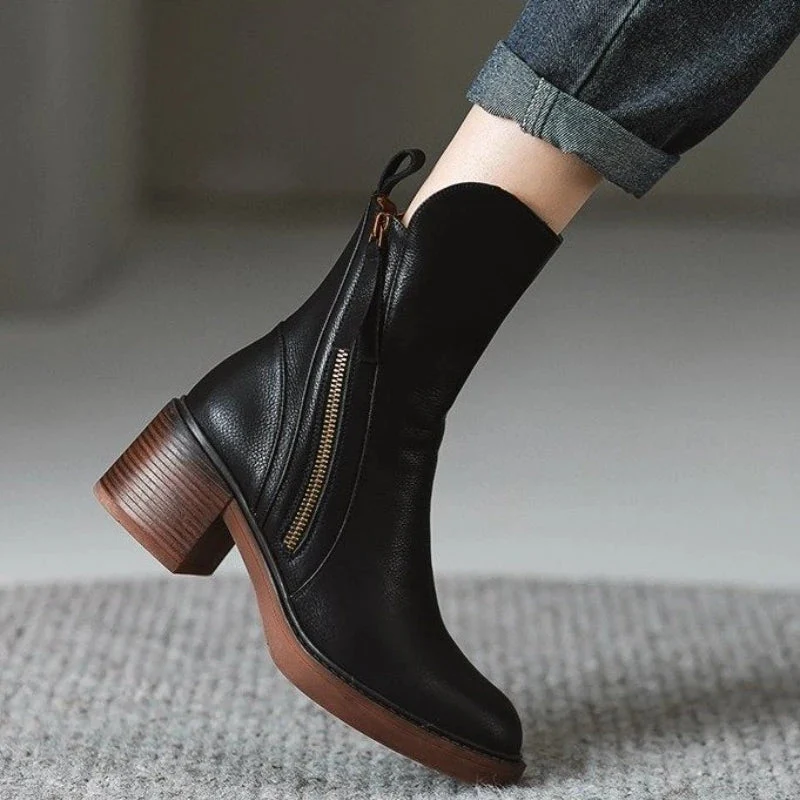 Marina Zip-Ankle Boot - Image 9