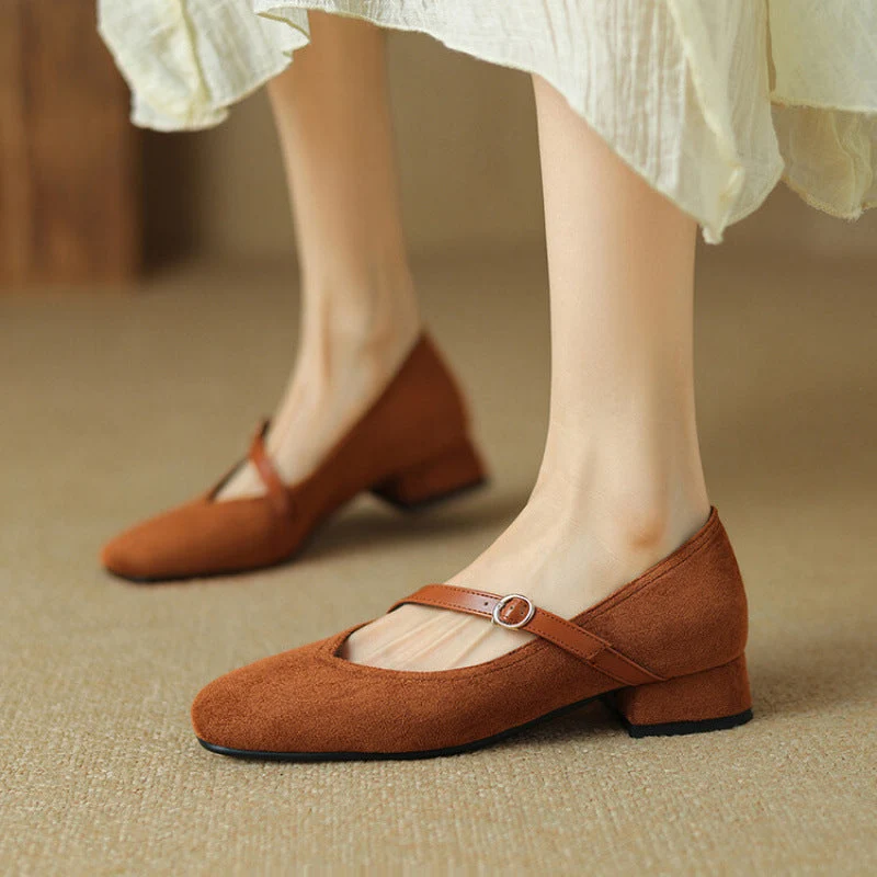Marisol Suede Pumps