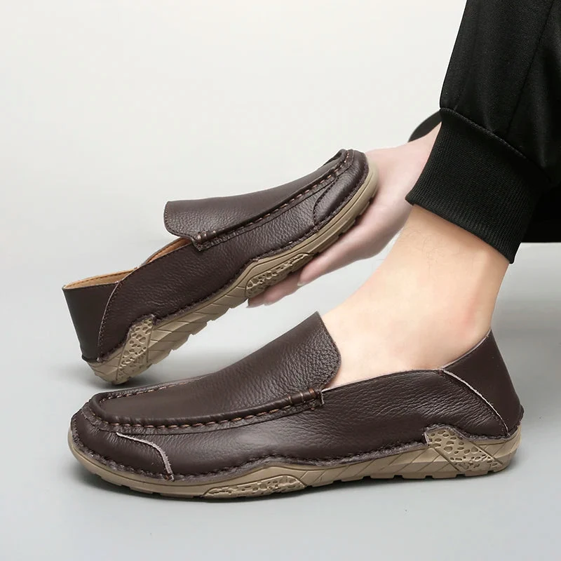 Markin Genuine Leather Loafers - Image 16