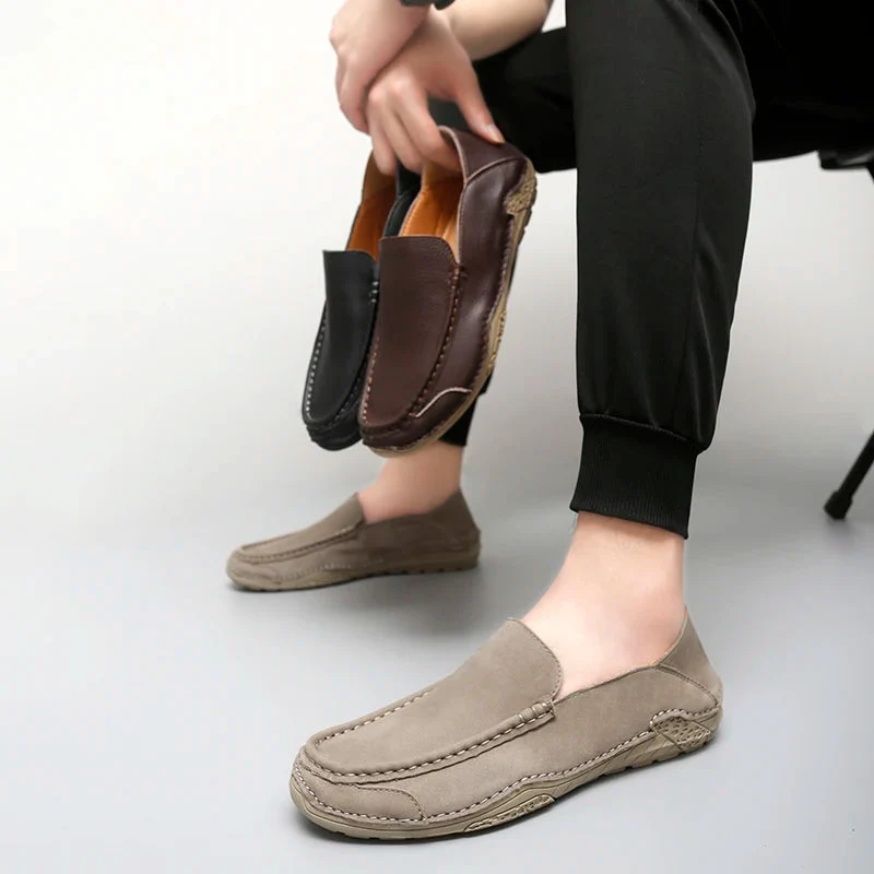 Markin Genuine Leather Loafers - Image 27