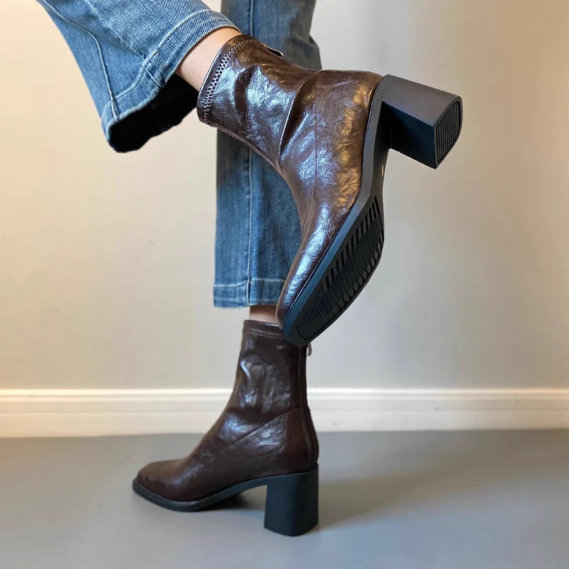 Marquet Leather Boots - Image 2