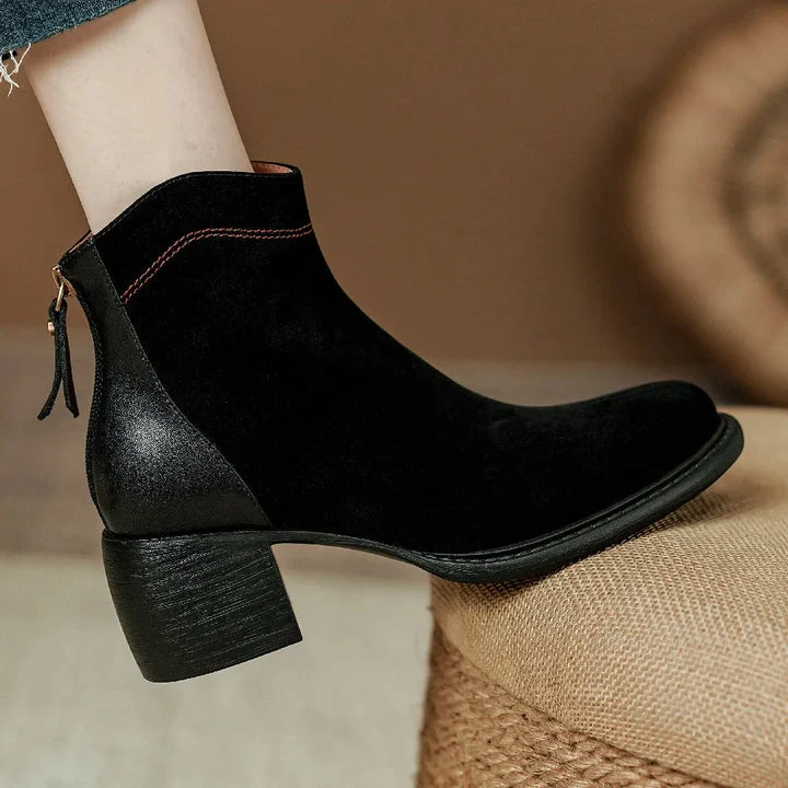 Marquet Suede Ankle Boots - Image 7