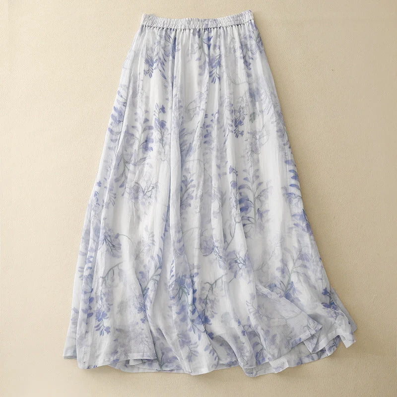Melly Linen Skirt - Image 2