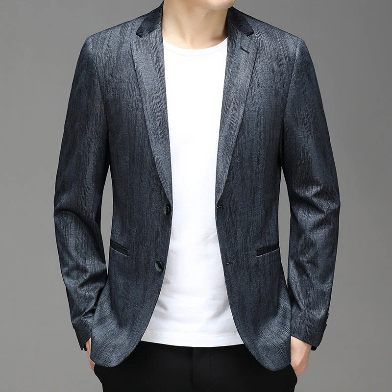 Midnight Texture Blazer - Image 2