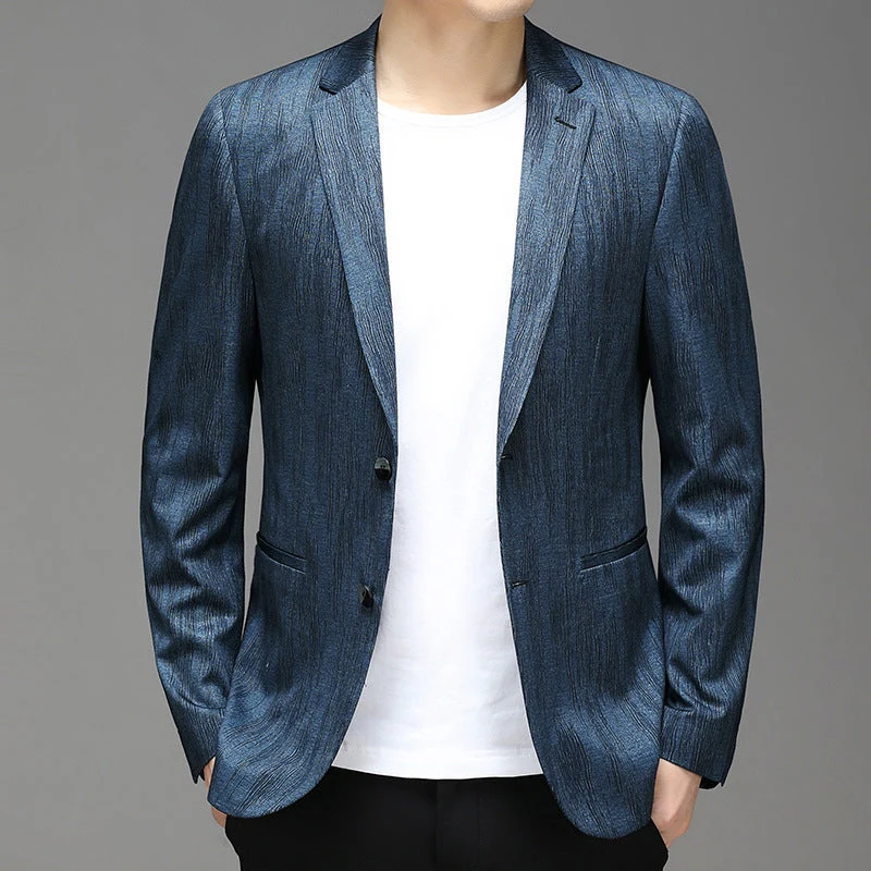 Midnight Texture Blazer - Image 5