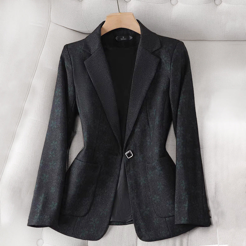 Mira Pink Check Blazer - Image 2