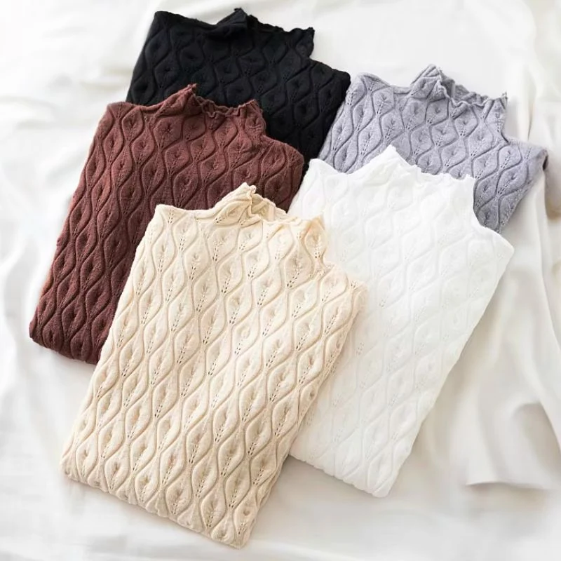 Moiré Cashmere Turtleneck - Image 2