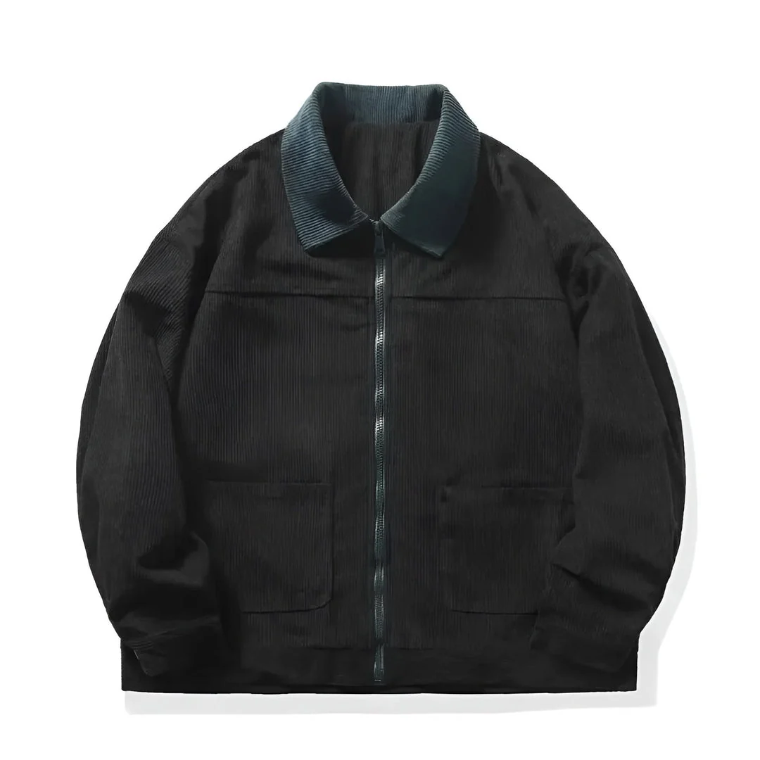 Montana Corduroy Color Block Jacket - Image 5