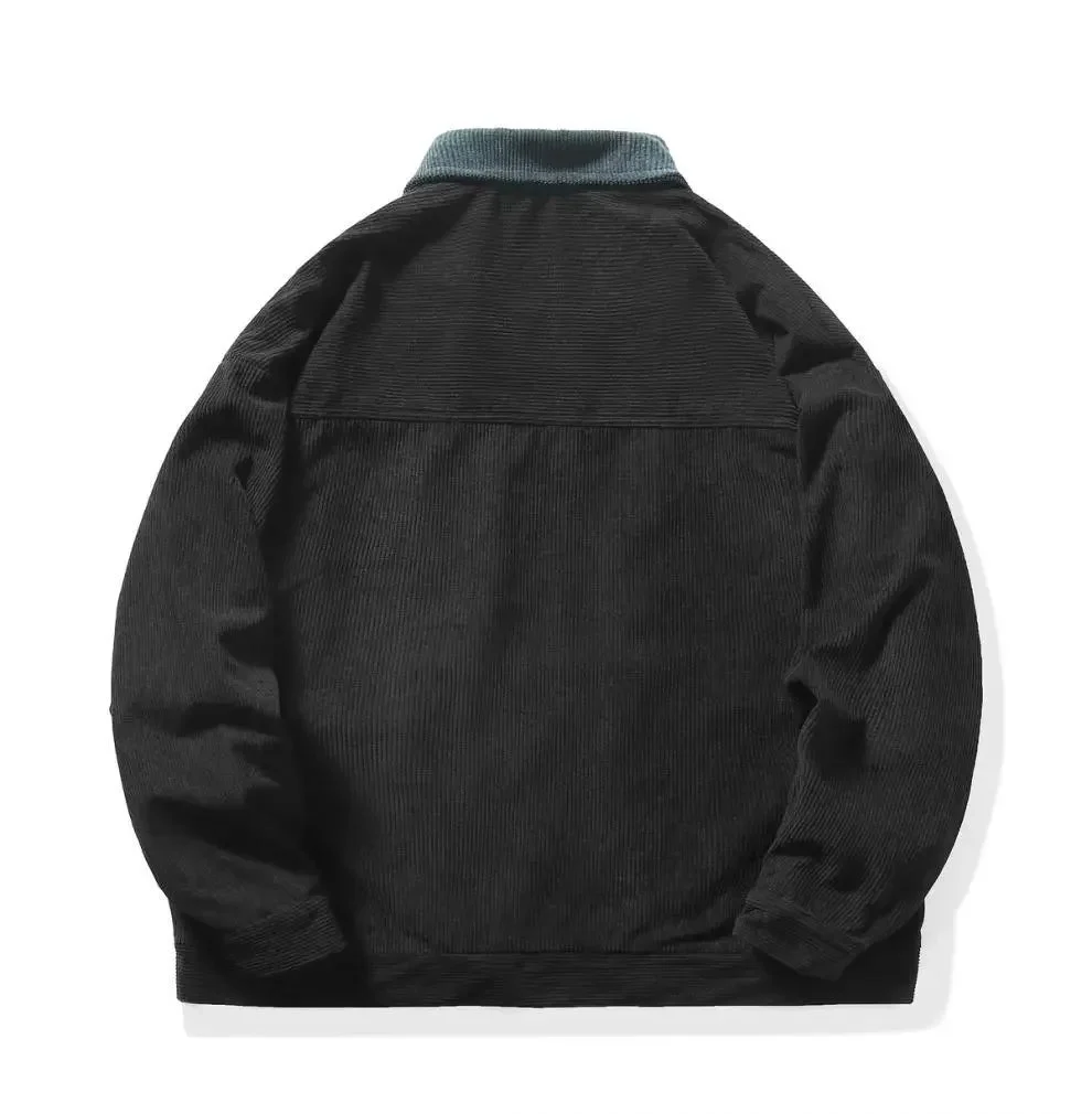 Montana Corduroy Color Block Jacket - Image 6