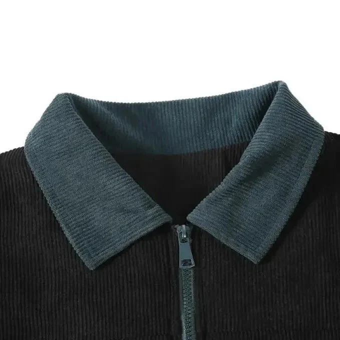 Montana Corduroy Color Block Jacket - Image 7