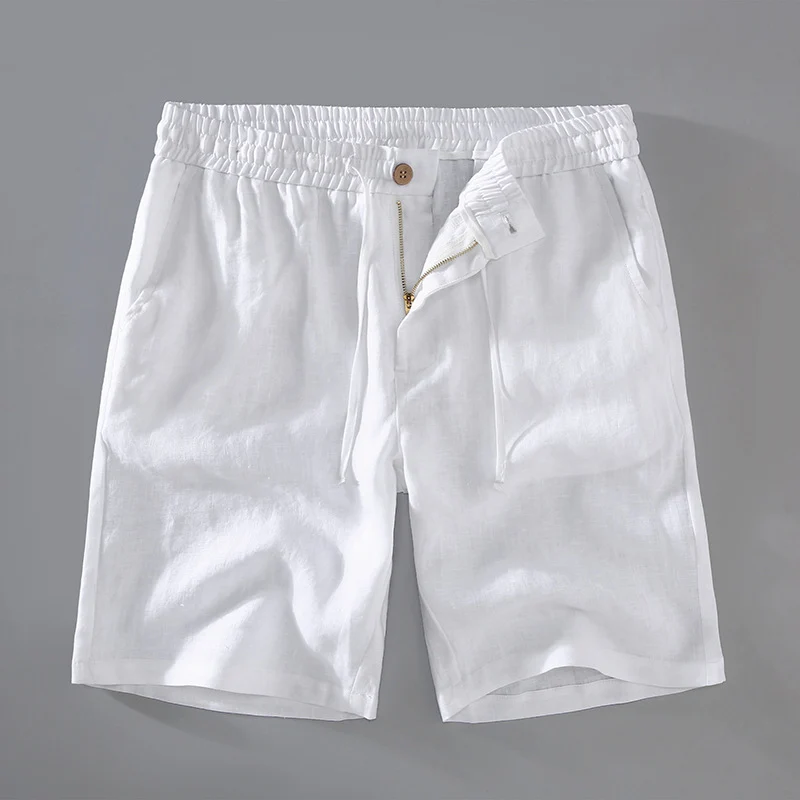 Montclair Linen Shorts - Image 3