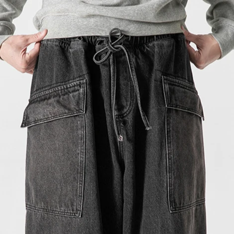 Montero Wide-Leg Denim Pants - Image 10