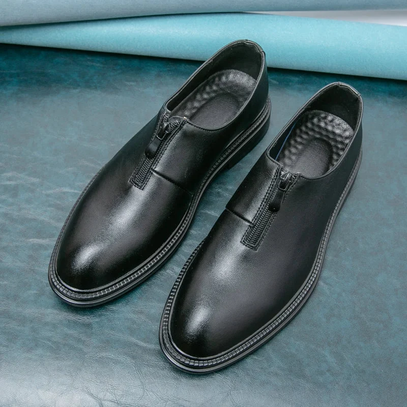 Myre Genuine Leather Loafers - Image 10