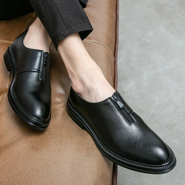 Myre Genuine Leather Loafers - Image 13