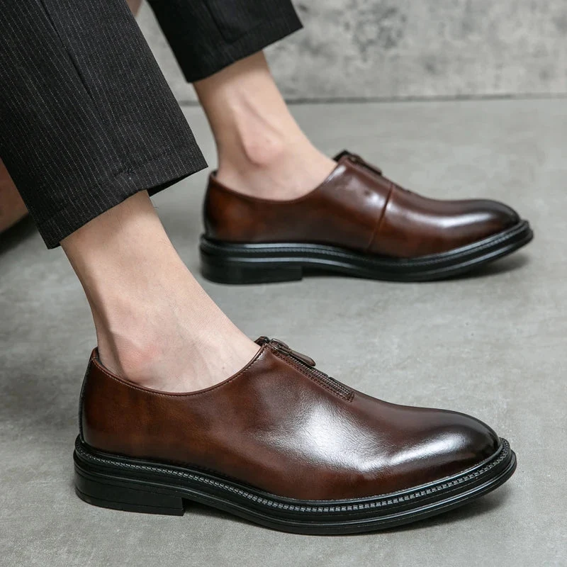 Myre Genuine Leather Loafers - Image 2