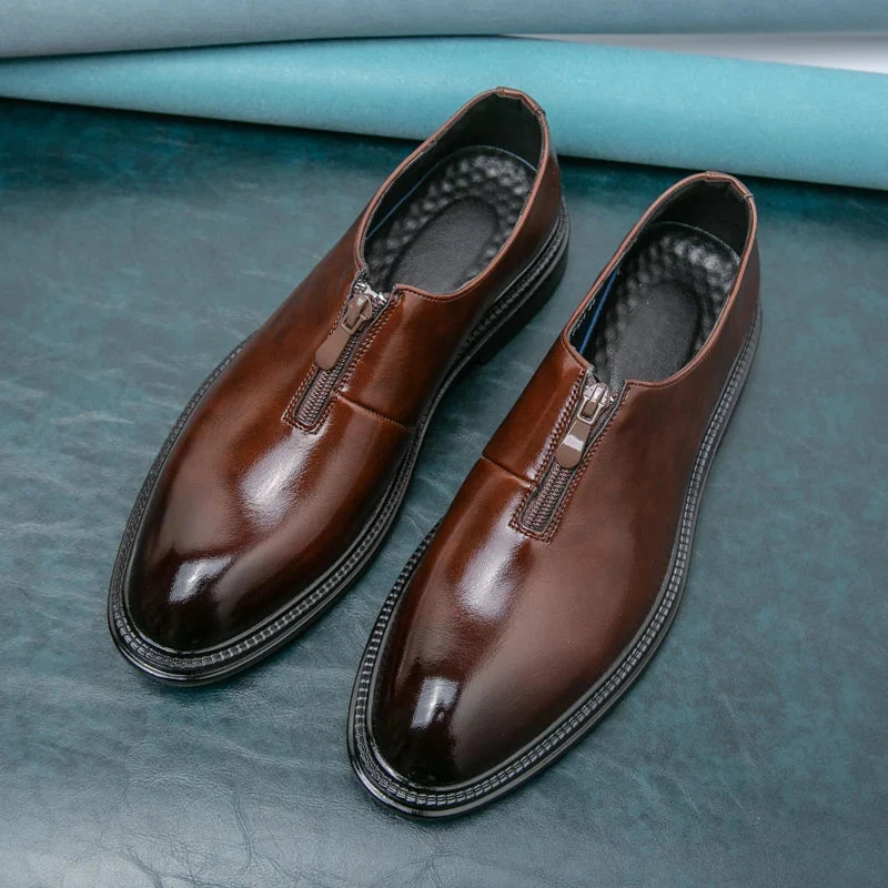 Myre Genuine Leather Loafers - Image 3