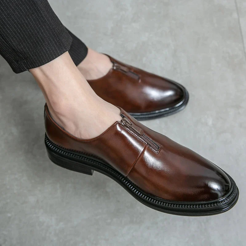 Myre Genuine Leather Loafers - Image 4